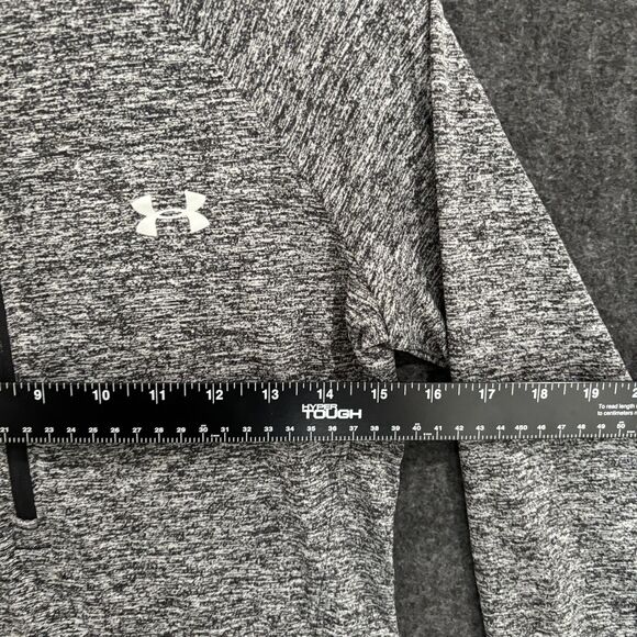 Under Armour Pullover Women's Small Gray Half Zip HeatGear Athletic Running Top - Picture 6 of 8